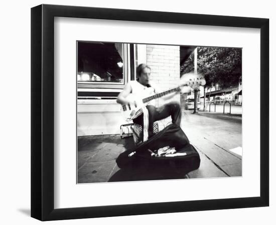 Street Strum-John Gusky-Framed Photographic Print