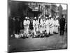 Street Sweepers, 1911-null-Mounted Photographic Print