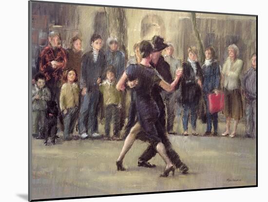 Street Tango-Pat Maclaurin-Mounted Giclee Print
