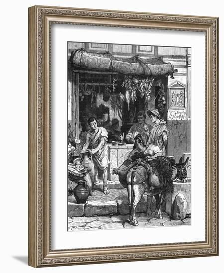 Street Tavern, Pompeii-null-Framed Art Print