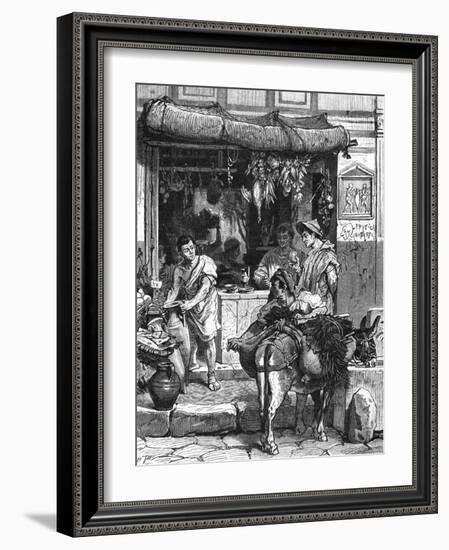 Street Tavern, Pompeii-null-Framed Art Print