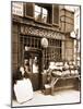 Street Vendor Selling Shellfish, Rue des Fosse?s Saint Jacques, 5th Arrondissement, 1903-Eugène Atget-Mounted Photographic Print