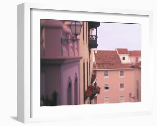 Street View of La Oratava, Tenerife, Canary Islands, Spain-Michele Westmorland-Framed Photographic Print