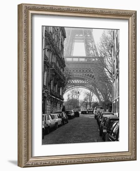 Street View of La Tour Eiffel-Clay Davidson-Framed Giclee Print