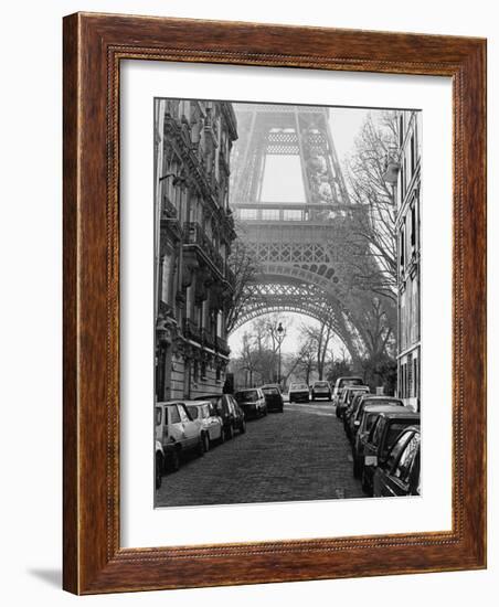 Street View of La Tour Eiffel-Clay Davidson-Framed Giclee Print