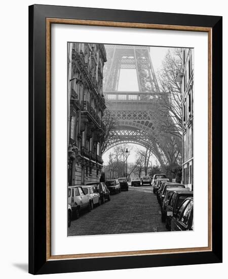 Street View of La Tour Eiffel-Clay Davidson-Framed Giclee Print