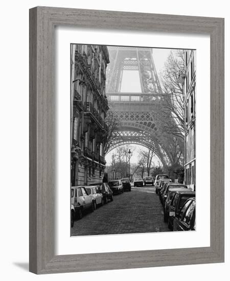 Street View of La Tour Eiffel-Clay Davidson-Framed Giclee Print