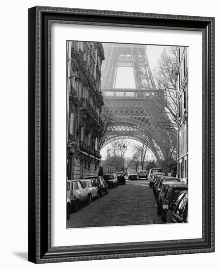 Street View of La Tour Eiffel-Clay Davidson-Framed Giclee Print