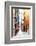Street View of Old Town in Naples City, Italy Europe-ilolab-Framed Photographic Print