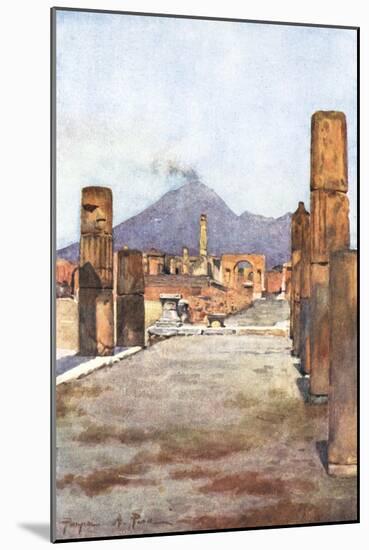 Street View - Pompeii-Alberto Pisa-Mounted Art Print