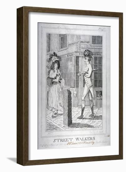 Street Walkers, 1786-Benjamin Smith-Framed Giclee Print