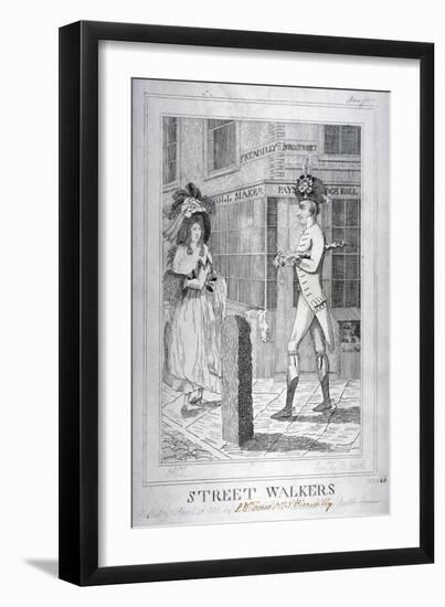 Street Walkers, 1786-Benjamin Smith-Framed Giclee Print