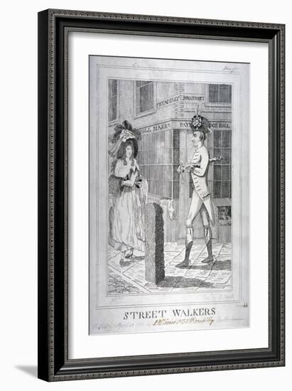 Street Walkers, 1786-Benjamin Smith-Framed Giclee Print