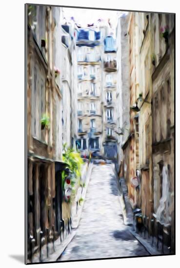 Street Windows - In the Style of Oil Painting-Philippe Hugonnard-Mounted Giclee Print