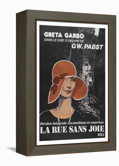 Street Without Joy "La Rue Sans Joie"-null-Framed Stretched Canvas
