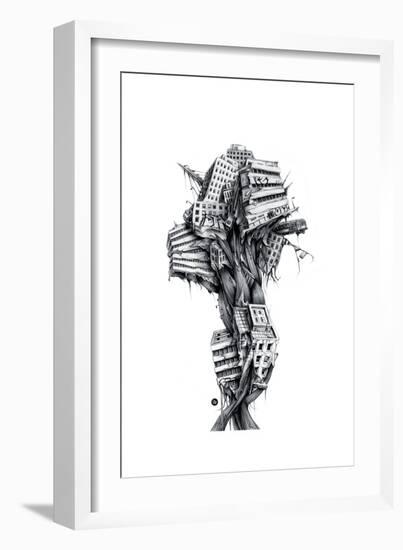 sTREEt-Pez-Framed Premium Giclee Print