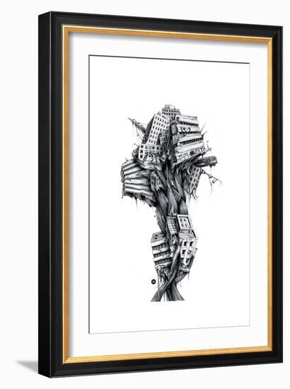 sTREEt-Pez-Framed Premium Giclee Print