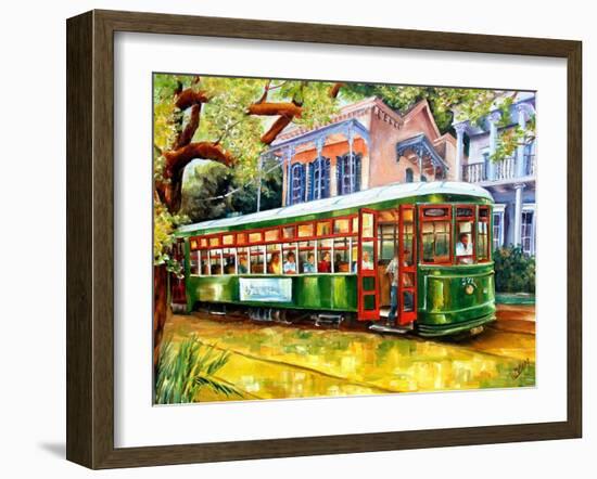 Streetcar in New Orleans-Diane Millsap-Framed Art Print