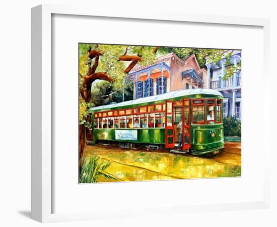 Streetcar in New Orleans-Diane Millsap-Framed Art Print