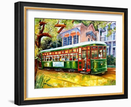 Streetcar in New Orleans-Diane Millsap-Framed Art Print