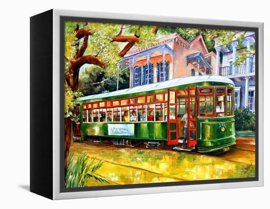 Streetcar in New Orleans-Diane Millsap-Framed Stretched Canvas