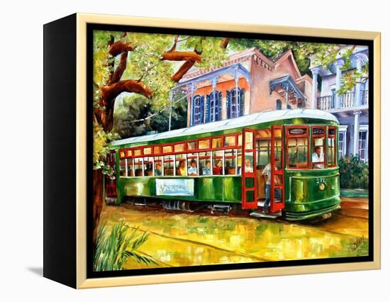 Streetcar in New Orleans-Diane Millsap-Framed Stretched Canvas