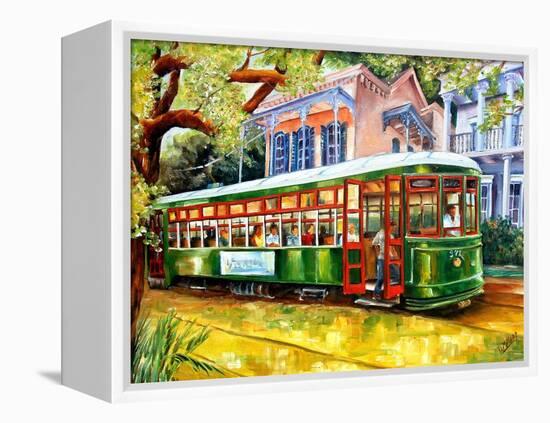 Streetcar in New Orleans-Diane Millsap-Framed Stretched Canvas