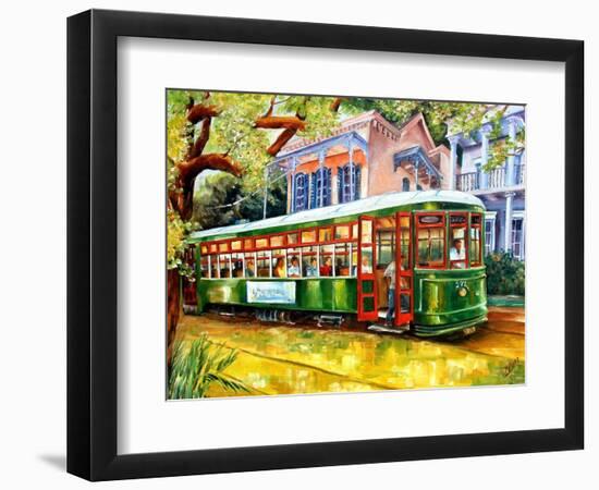 Streetcar in New Orleans-Diane Millsap-Framed Art Print