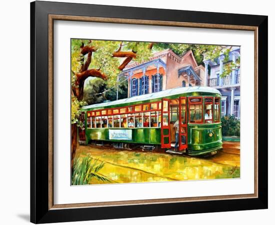 Streetcar in New Orleans-Diane Millsap-Framed Premium Giclee Print