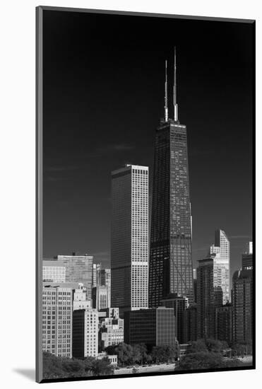 Streeterville Chicago Illinois BW-Steve Gadomski-Mounted Photographic Print