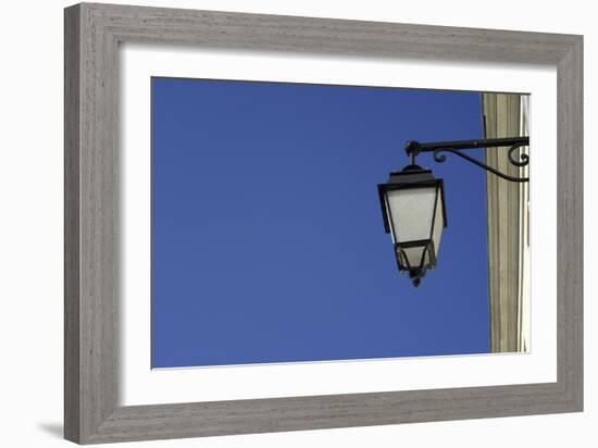 Streetlamp, La Flotte, Il De Re, France-Stuart Cox Olwen Croft-Framed Photographic Print