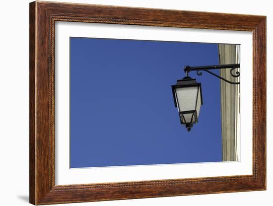 Streetlamp, La Flotte, Il De Re, France-Stuart Cox Olwen Croft-Framed Photographic Print