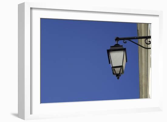 Streetlamp, La Flotte, Il De Re, France-Stuart Cox Olwen Croft-Framed Photographic Print