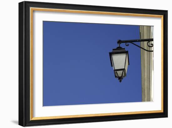 Streetlamp, La Flotte, Il De Re, France-Stuart Cox Olwen Croft-Framed Photographic Print