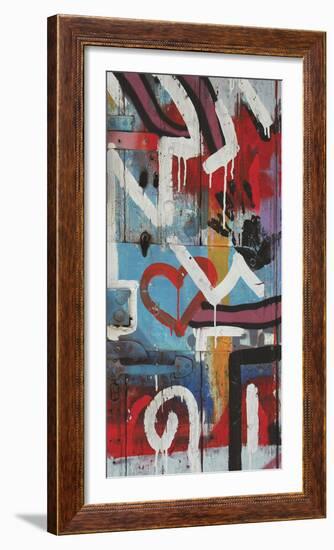 Streetlife I-Tony Koukos-Framed Giclee Print