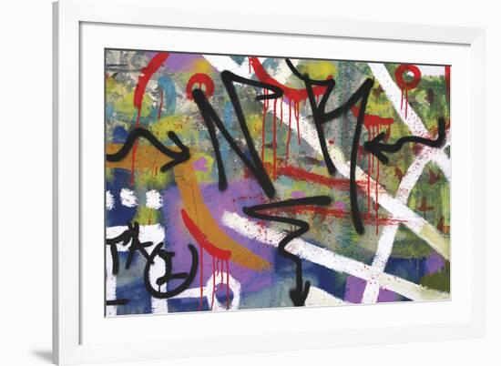 Streetlife II-Tony Koukos-Framed Giclee Print