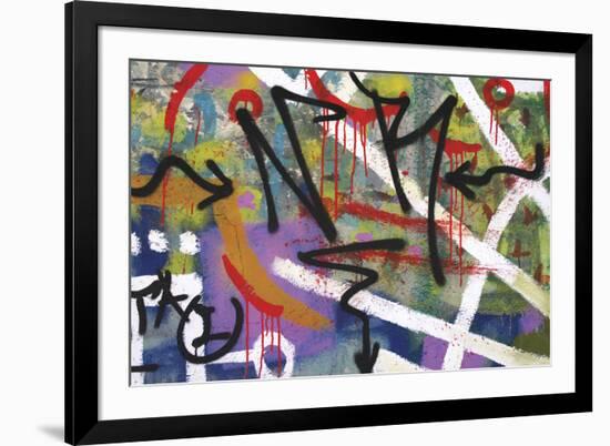 Streetlife II-Tony Koukos-Framed Giclee Print