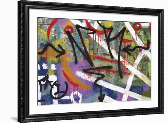 Streetlife II-Tony Koukos-Framed Giclee Print