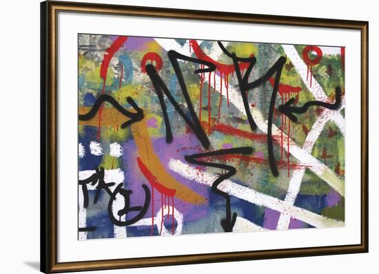 Streetlife II-Tony Koukos-Framed Giclee Print