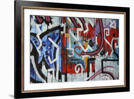 Streetlife III-Tony Koukos-Framed Giclee Print