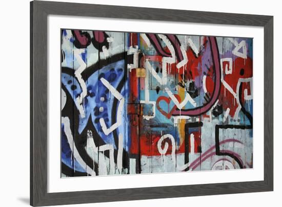 Streetlife III-Tony Koukos-Framed Giclee Print