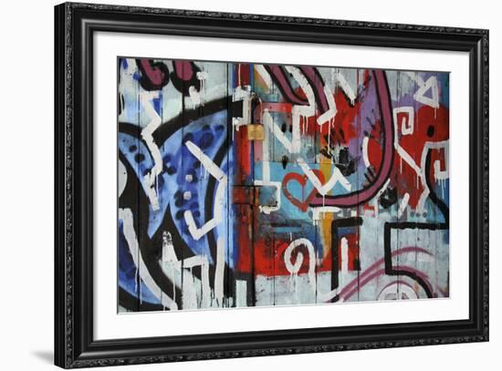 Streetlife III-Tony Koukos-Framed Giclee Print