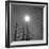 Streetlight with Boat in the Background, London, c.1940-John Gay-Framed Giclee Print