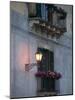 Streetlights on Via R. Settimo, Ortygia Island, Syracuse, Sicily, Italy-Walter Bibikow-Mounted Photographic Print