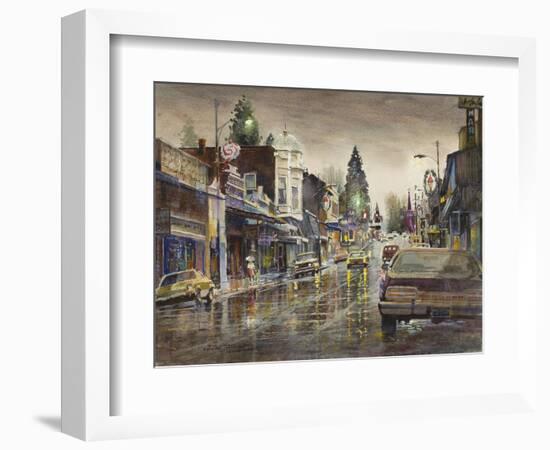 Streetlights-LaVere Hutchings-Framed Giclee Print