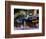 Streets and Shops in Sannen-Zaka, Kyoto, Japan-Frank Carter-Framed Photographic Print