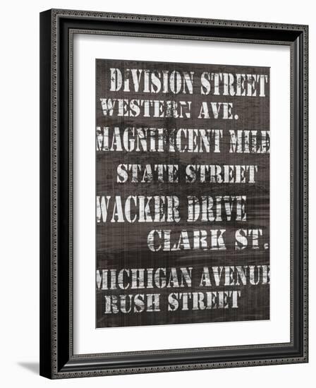 Streets of Chicago I-Andrea James-Framed Art Print