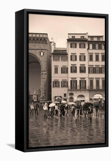 Streets of Florence II-Rita Crane-Framed Premier Image Canvas