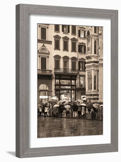 Streets of Florence III-Rita Crane-Framed Photographic Print