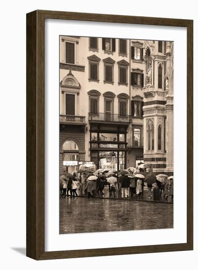 Streets of Florence III-Rita Crane-Framed Photographic Print